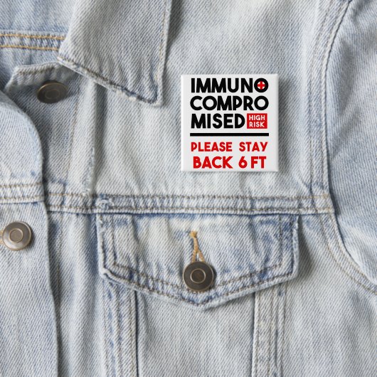 Immunogecompromitteerde Button voor risicobewustzi (In situ)