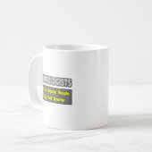 Immunologen... slimmer koffiemok (Voorkant links)
