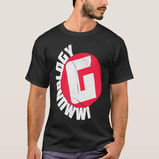Immunologie G immunologie T-shirt (Voorkant)
