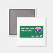 Immunologie Volgende Exit Magneet (Voorkant / Achterkant)