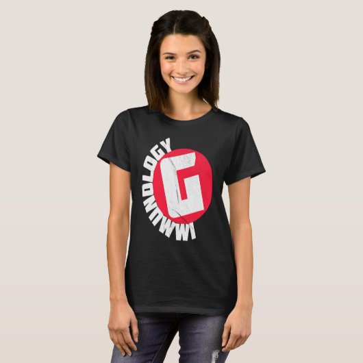Immunology G Immunology T-shirt (Voorkant volledig)