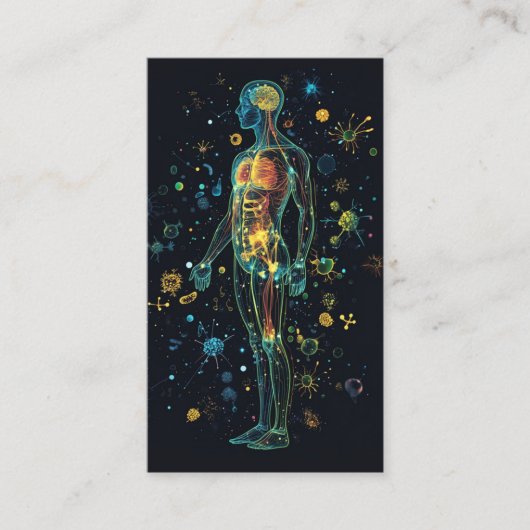 Immunoloog Allergoloog Doctor Medical Modern Bold Visitekaartje (Voorkant)