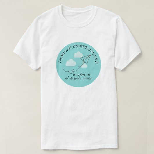 Immuungecompliceerde T-Shirt Adult 2 (Design voorkant)