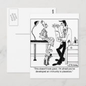 Immuunsysteem op Placebos Briefkaart (Voorkant / Achterkant)