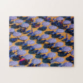 Immuunsysteem Puzzle - Beach Umbrellas Legpuzzel (Horizontaal)