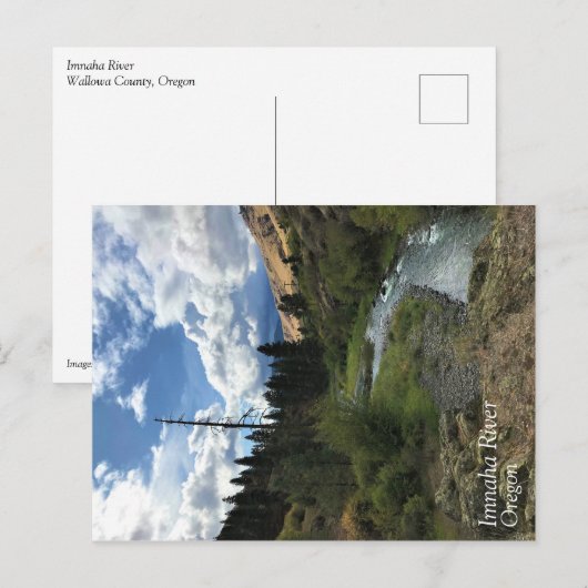 Imnaha, Oregon Briefkaart (Voorkant / Achterkant)