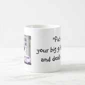 Imogen, "Doe je grote meisjespanties aan en doe me Koffiemok (Center)