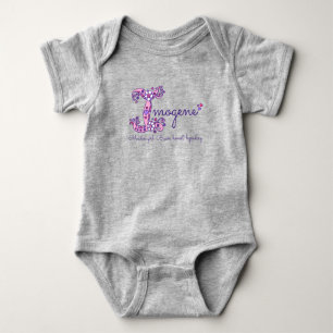 Imogene meisjes naam en betekenis I monogram shirt
