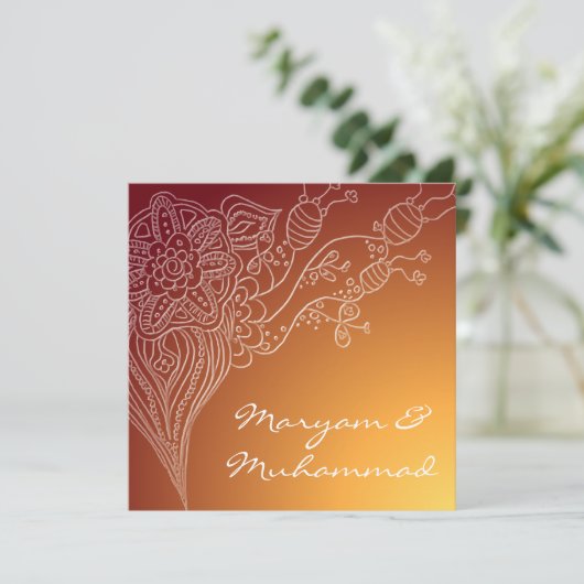 Imolea-bruiskool Kaart (Staand voorkant)