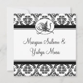 Imoleense bruisende bismillah-trouwenkaart kaart (Voorkant)