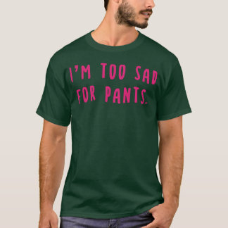 Imoo verdrietig voor broek roze 70s familie t-shirt