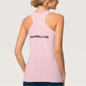 #IMOVERBULLYING #NotPregnant Tanktop (Achterkant)