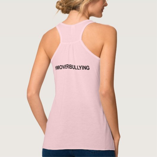 #IMOVERBULLYING #NotPregnant Tanktop (Achterkant)
