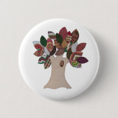 Imp Tree Pinback-Button Ronde Button 5,7 Cm (Voorkant)