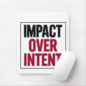 Impact Boven Intentie Muismat (Met muis)