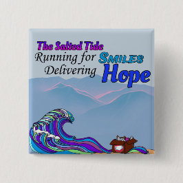 Impact-Button 2024 Vierkante Button 5,1 Cm