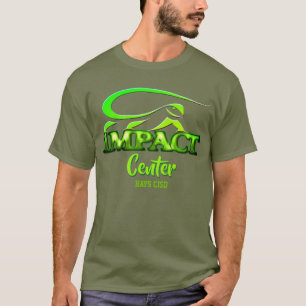 Impact Center - Iguana-ontwerp T-shirt