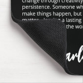 Impact Creator Inspirerende Definitie Zwart Muismat (Hoek)