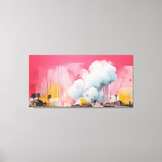 Impact No.06 - Abstract Patchwork Art Collection Canvas Afdruk (Voorkant)