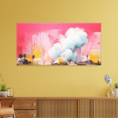 Impact No.06 - Abstract Patchwork Art Collection Canvas Afdruk (Insitu (Woonkamer))