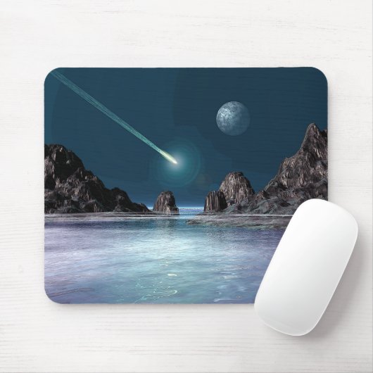IMPACT Sci-Fi Retro Space Art Mousepad Muismat (Met muis)