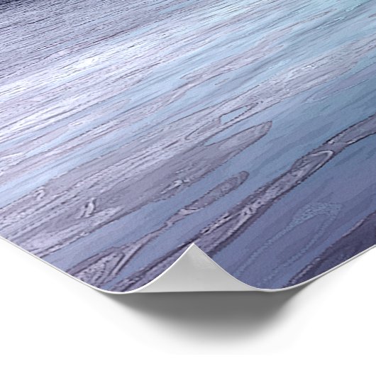 IMPACT Sci-Fi Retro Space Art-Poster Poster (Hoek)