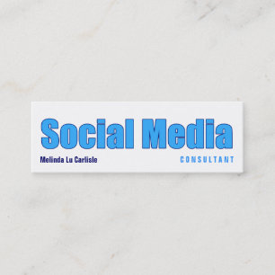 Impact Social Media Consultant Mini Visitekaartje