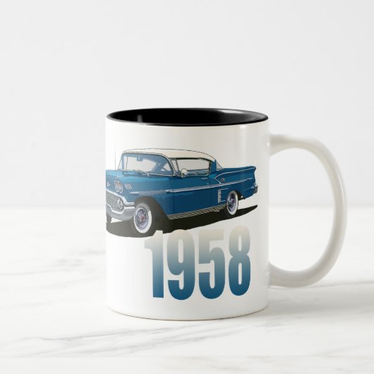 Impala 1958 tweekleurige koffiemok (Rechts)