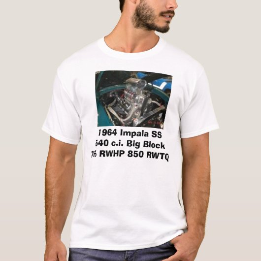 impala,   1964 Impala SS 540 Big Block705... T-shirt (Voorkant)