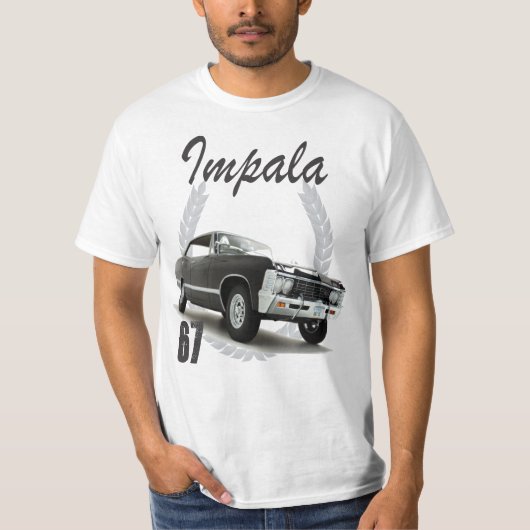 Impala 67 Car T-shirt (Voorkant)