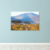 Impala (Aepyceros Melampus), Hluhluwe-Umfolozi Canvas Afdruk (Insitu (Houten vloer))