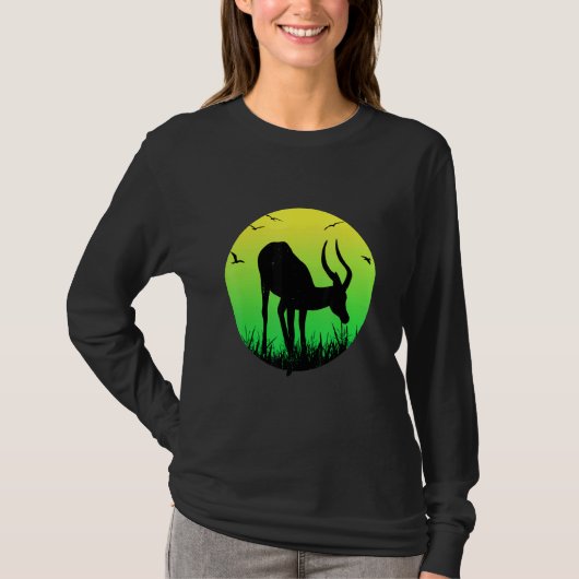 Impala African Animal T-shirt (Voorkant)