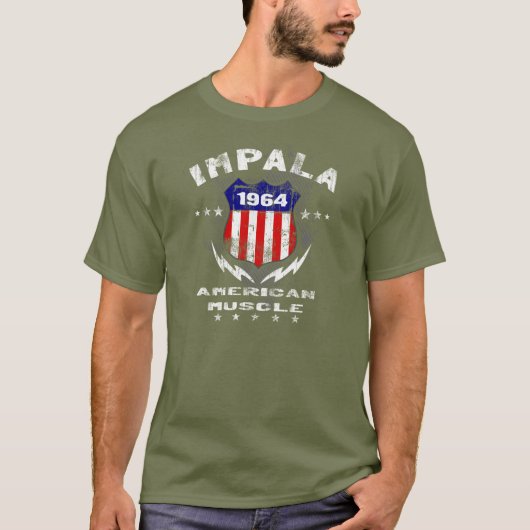 Impala American Muscle v3 T-shirt (Voorkant)