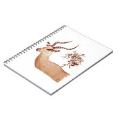 Impala Antelope Dier Wildlife Tekening Schets Notitieboek (Linkerzijde)