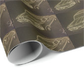 impala baby art cadeaupapier (Rol Hoek)