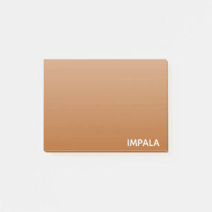 Impala bruine kleurnaam post-it® notes