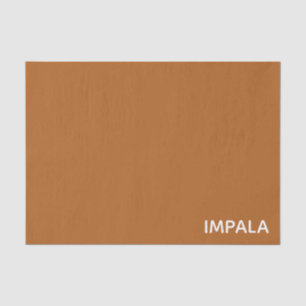 Impala bruine kleurnaam tissuepapier