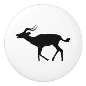 Impala Ceramic Knob. Keramische Knop (Voorkant)