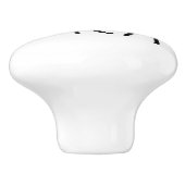 Impala Ceramic Knob. Keramische Knop (Zijkant)