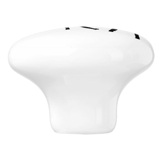 Impala Ceramic Knob. Keramische Knop (Zijkant)