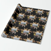 Impala Hill wildlife lijst Wrapping Paper Cadeaupapier (Uitgerold)
