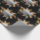 Impala Hill wildlife lijst Wrapping Paper Cadeaupapier (Hoek)