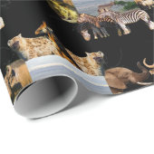 Impala Hill wildlife lijst Wrapping Paper Cadeaupapier (Rol Hoek)