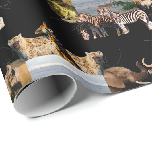 Impala Hill wildlife lijst Wrapping Paper Cadeaupapier (Rol Hoek)
