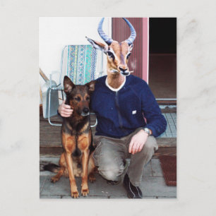 Impala hunter briefkaart