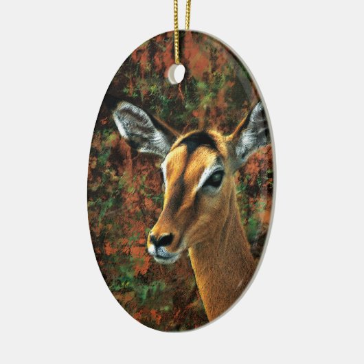 Impala Lady fantasy art hangende decoratie (Links)