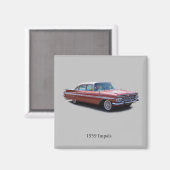 Impala magnet 1959 (Voorkant / Achterkant)