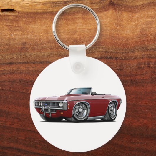 Impala Maroon Convert 1969 Sleutelhanger (Voorkant)