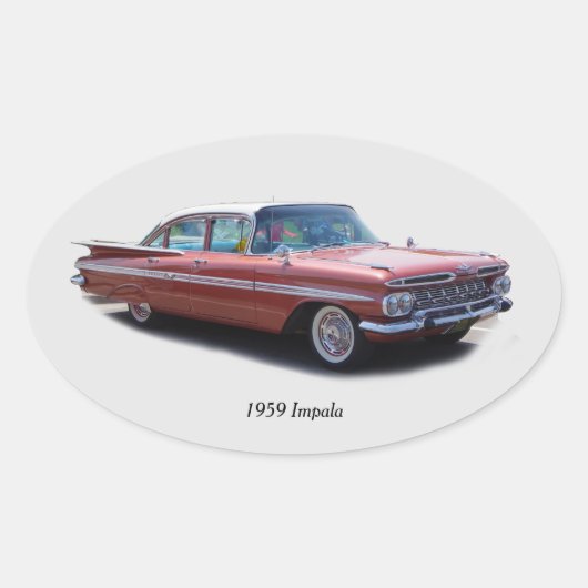 Impala sticker 1959 (Voorkant)