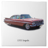 Impala-tegel 1959 tegeltje (Voorkant)
